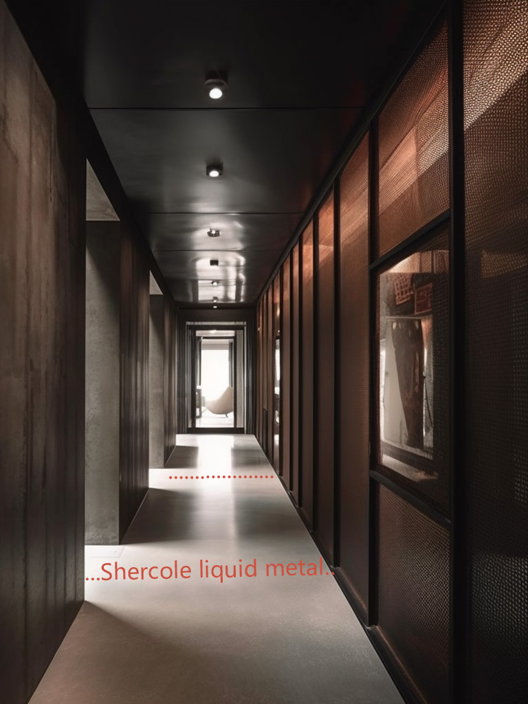 液态金属能应用到售楼部哪方面装饰？